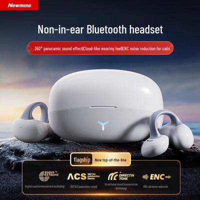 Newmine HM-20 Open-Ear Bluetooth Clip-On Headphones