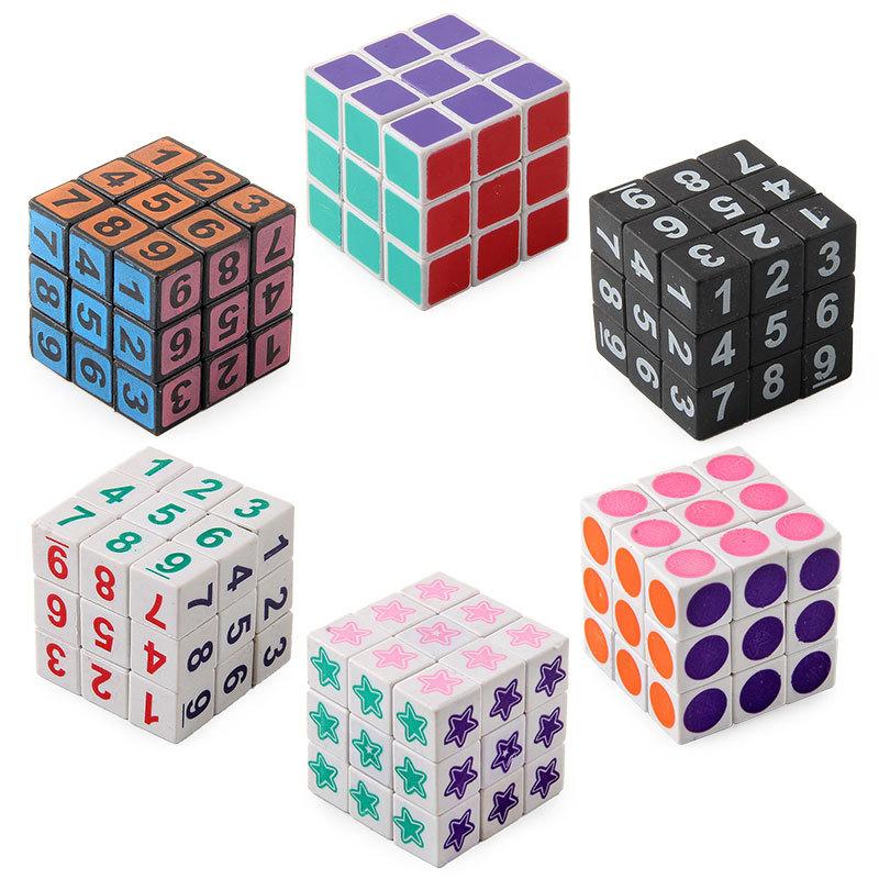 Mini Smooth Rubik'S Cube, Third Order Rubik'S Cube, Children'S Educational And Early Education Toys Beginner 3Cm Rubik'S Cube