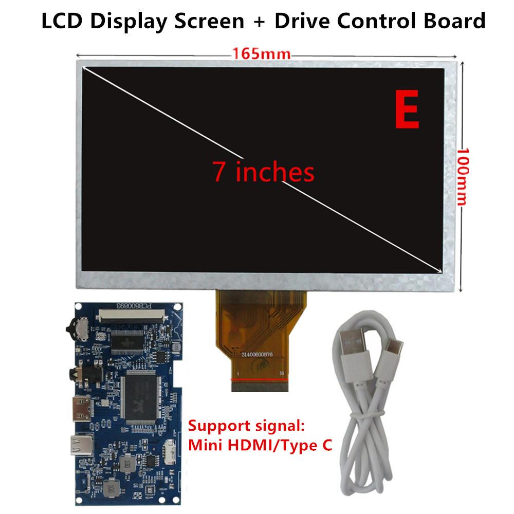 7-inch AT070TN90/92 LCD Display Screen HDMI Driver Control Board,multipurpose Portable monitor,Raspberry Pi/Banana/Orange Pi Computer Secondary Screen