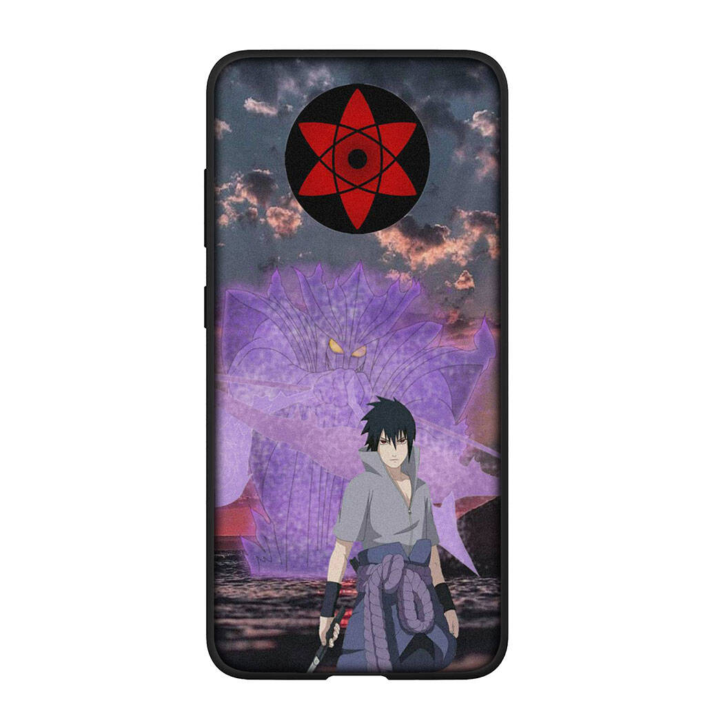 Phone Case for iPhone 17 15 16 Plus Redmi Note 14 12 11 13 Pro Max Huawei P30 P20 Lite OPPO A60 A40 A80 A18 A16 A54 Cartoon Naruto Uchiha Sasuke Cover