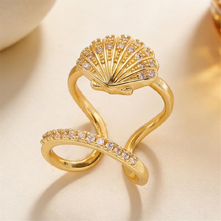5Pieces Trendy Nail Opening Rings with Ocean Theme Nail Rings Stainless Steel Texture for Nail Accessories and Gifts