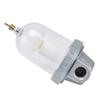 Air Compressor Filter Oil Water Separator with Transparent Cup High Filtering Accuracy 0.63MPaQSL‑25 G1