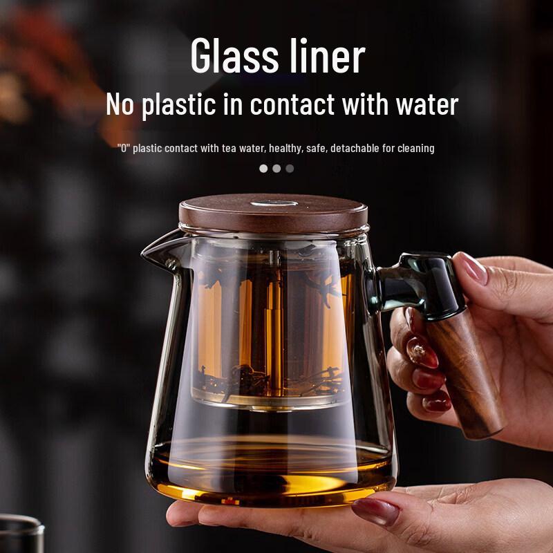 Chixing Glass Teapot and Tea Cup Set