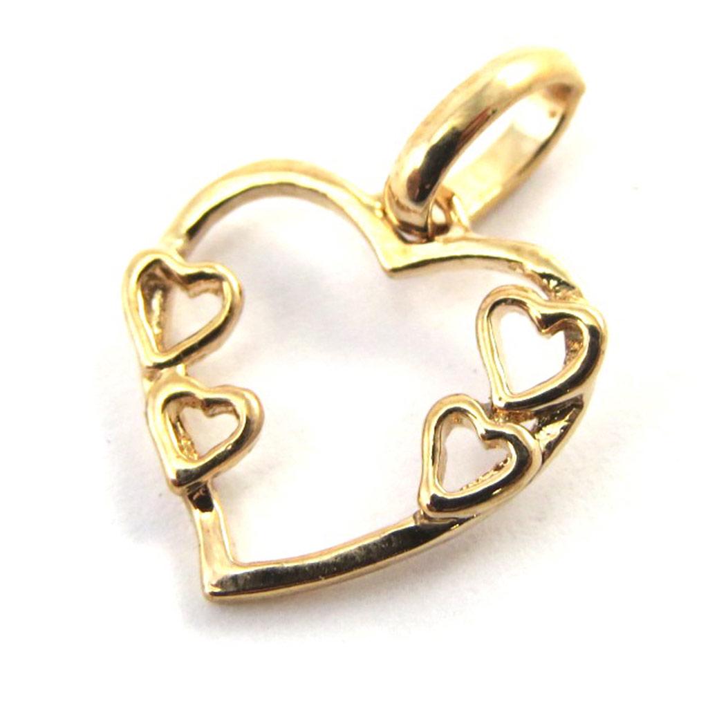 Les Trésors De Lily [M6964] - Pendentif Plaqué Or 'Love'