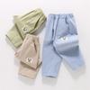 Cotton Boys' Casual Pants Summer New Thin and Versatile Loose Straight Leg Pants