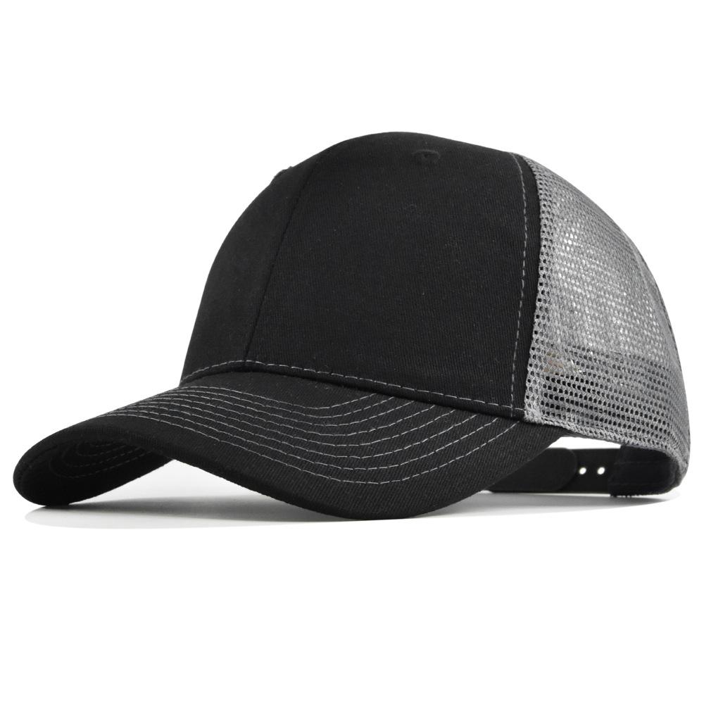 High Quality Mesh Breathable Baseball Cap For Men Women Adjustable Running Outdoor Sport Sun Protection Hat Snapback Trucker Hat