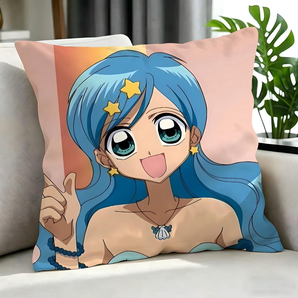 Mermaid Melody Pichi Pichi Pitch Cushion Cover Cushion Cover Set Pcs x x x Pillowcase Decorative Sofa Home Decor