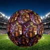 Five Nights at Freddy's Print Size 5 Soccer Ball, PU Wear Resistant Football for Match Training and Daily Practice, Birthday Gift for Soccer Fans