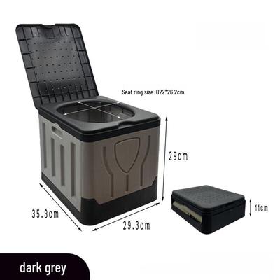 Toilette de voiture d'urgence pliable portable ZISIZ