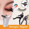 Magnet Lash, Reusable Wispy Faux Mink Strip Lashes Kit With Portable Mirror Case & Applicator, Custom Logo Magnet Lash