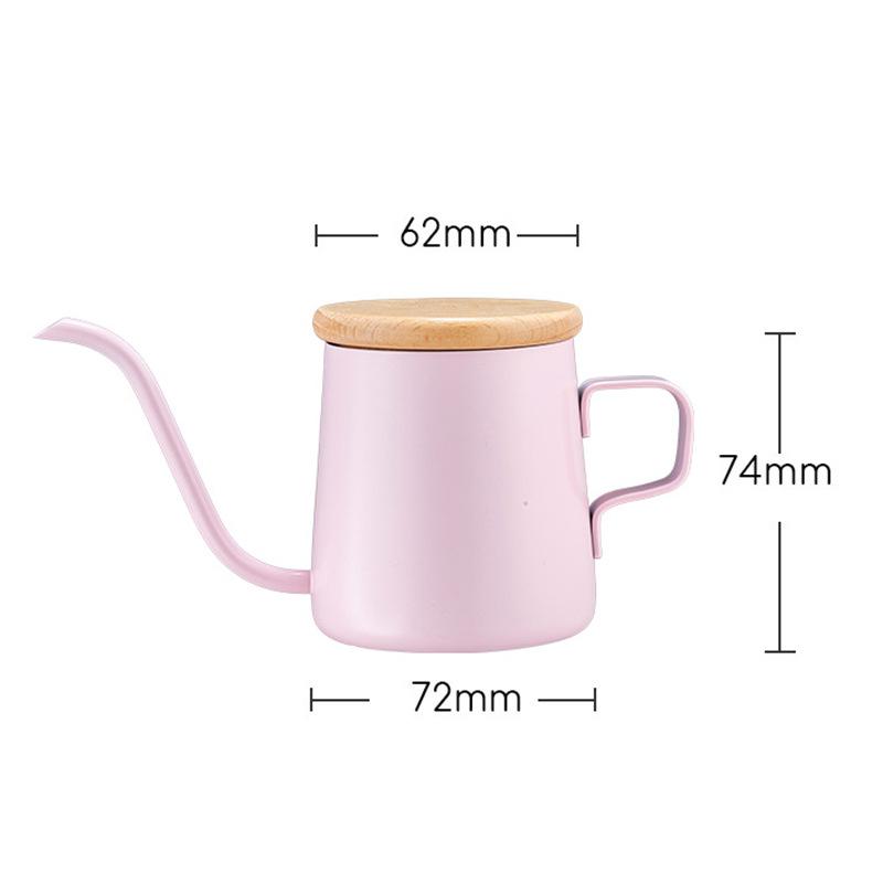 

Подвесной кофейник Ear304 из нержавеющей стали 0 мл капельный фильтр для домашнего хозяйства маленький мини-кувшин для ручного заваривания с тонким горлышком и длинным носиком 250ml