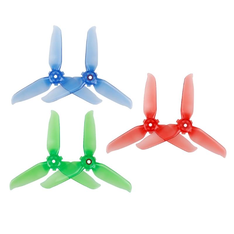 3-blade Propeller Props FPV Propeller for Tiny Whoop FPV Racing Drone Quadcopter Propeller Props FPV Brushless Motor 4x