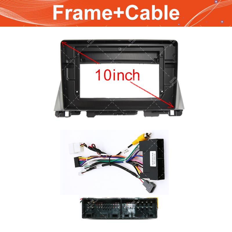 9/10 Inch Car Radio Stereo Android GPS Multimedia Radio Fascia Panel Dashboard Frame Kit For Kia K5/Optima 2016-2019.
