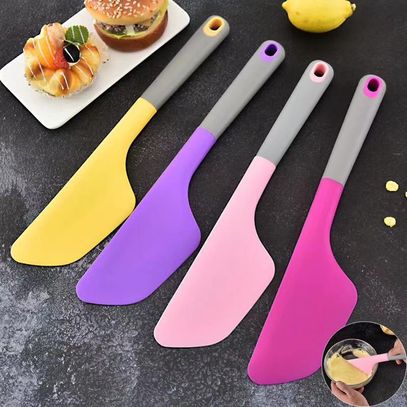 One Piece Silicone Scraper Baking Cake Home Mixer Knife