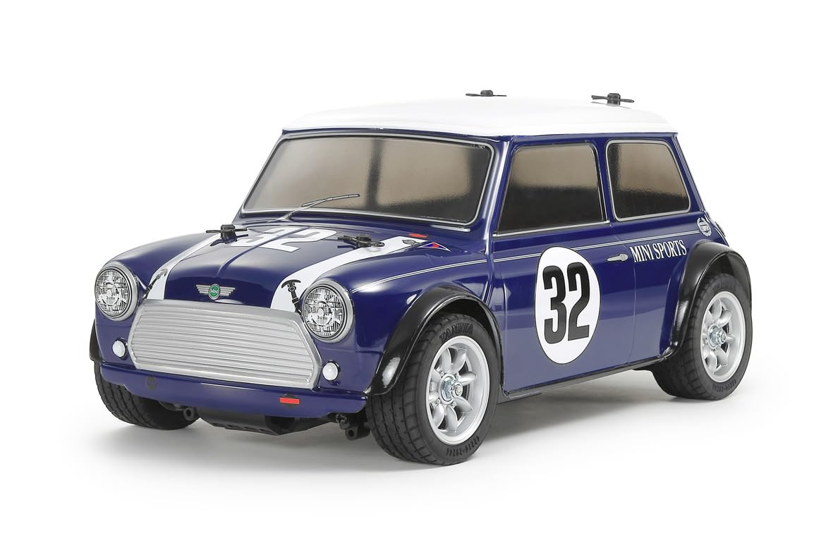 

Tamiya Scale Electric RC Car Series 747 Mini Cooper Racing Electric Radio Control 58747 1/10 No. (MB-01 Chassis)