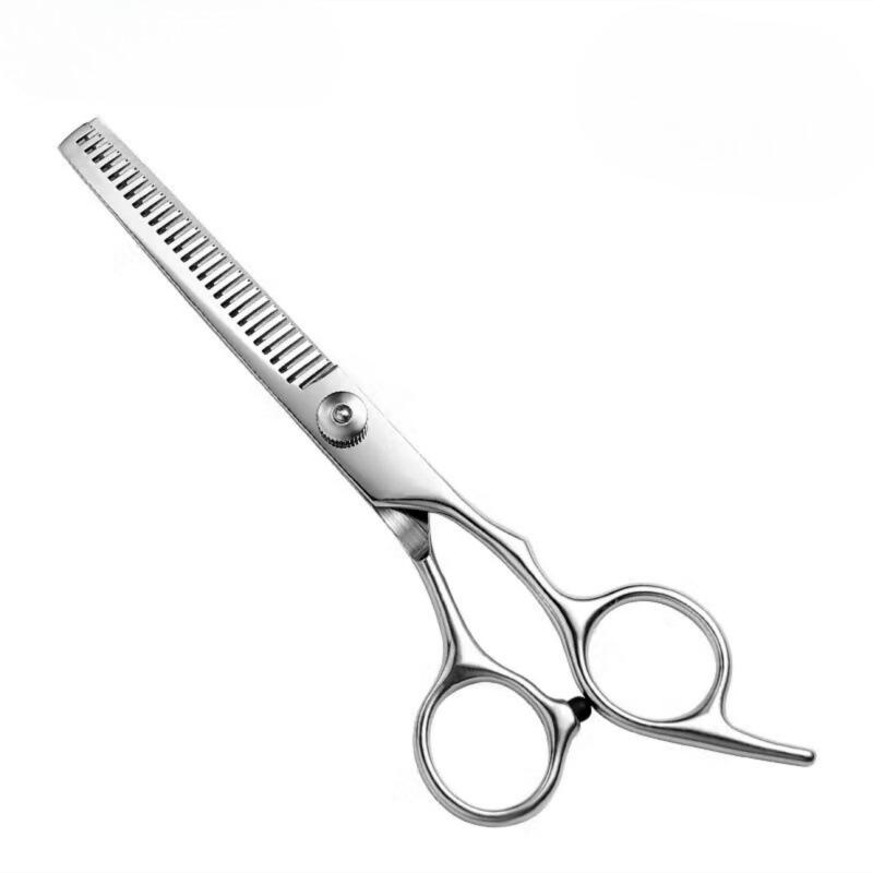 Stainless Steel Professional Barber & Pet Scissors Set - Thinning & Flat-blade Hairdressing Shears