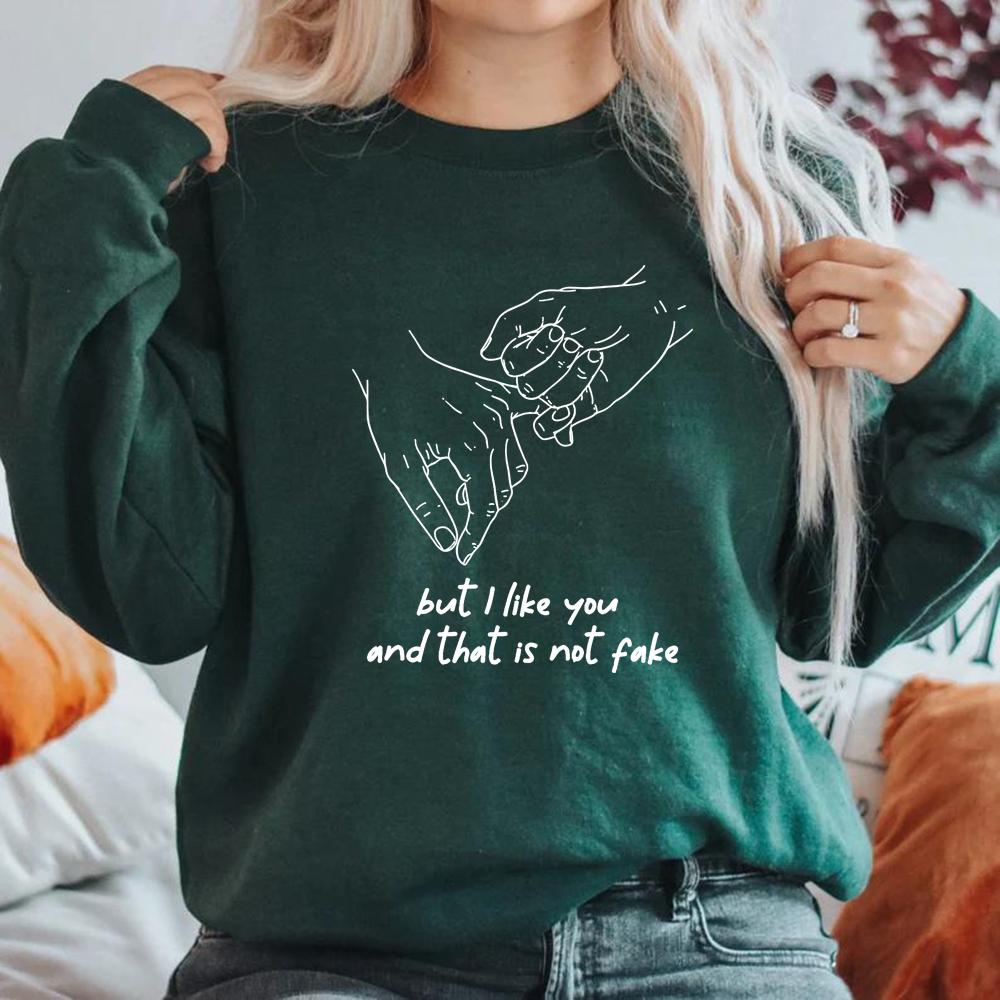 

Но ты мне нравишься, и это не подделка. Толстовка школы Young Royals Hillerska. Толстовка в стиле Young Royals. Толстовки унисекс. Топ XXXL темно-зеленого