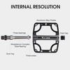 WEST BIKING Bicycle Ultralight Pedal 3 Bearing Pedals Aluminum Alloy CRMO Cycling Footboard for BMX MTB Bike Pedals Accessories