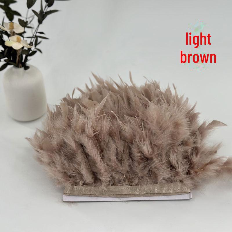 DIY Turkey Feather Strips for Costumes, Weddings & Decor