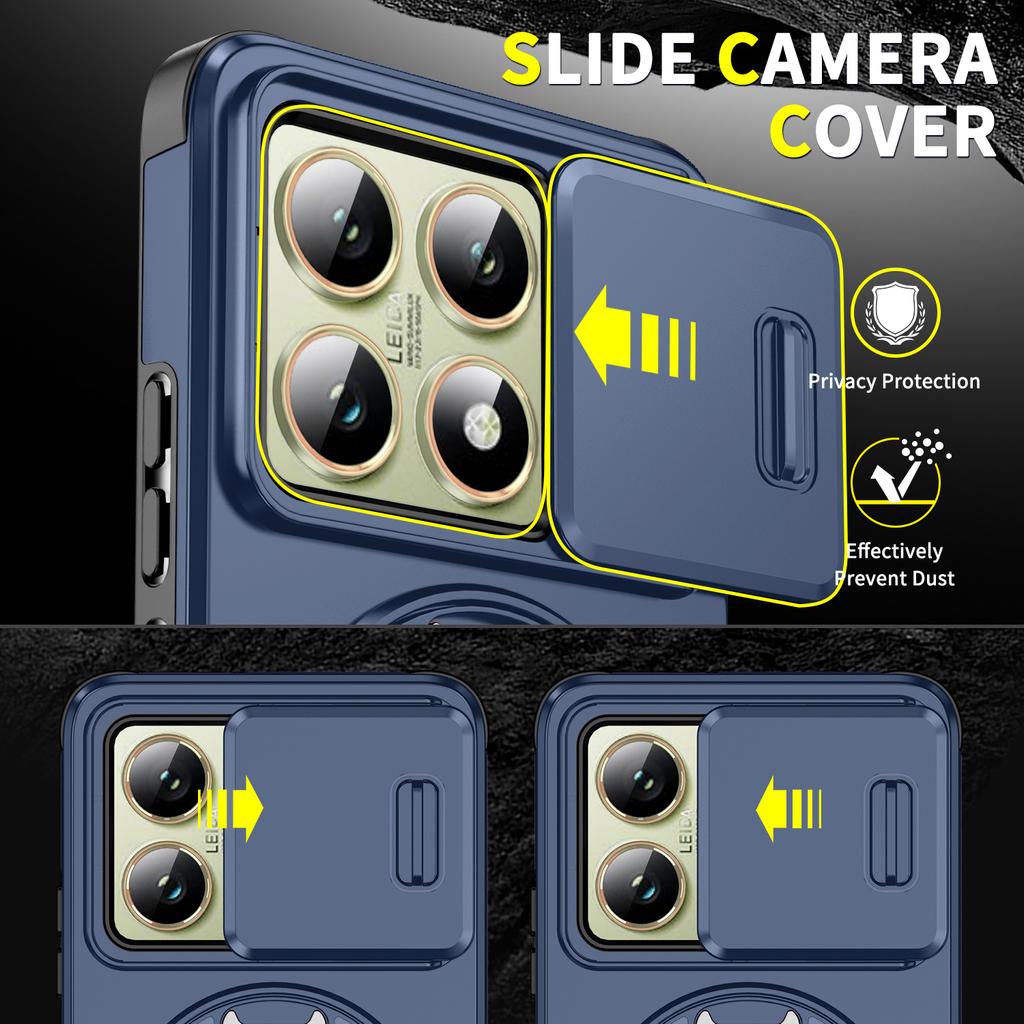 Non-Slip Case for Xiaomi 15T Pro Mi15t 14T POCO X7 Pro 5G X6 F7 Ultra Xiaomi15t Phone Accessories Dual Layer Hard Strong Bag