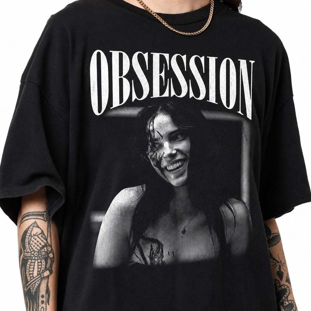 Obsession Horror One Wish Willow 2026 Movie T Shirt Y2k Unisexs Clothing Unisexs Gothic Retro T Shirt Summer Gothic Cotton Tshirt