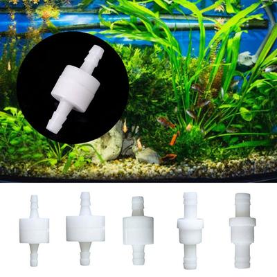 Plastic Aquarium Check Valve One Way Non Return Valve For Fuel Gas Liquid Water