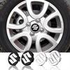 4 szt. 54/58 mm Kołpaki Piasty Koła Samochodowego Akcesoria do Stylizacji Auto Pokrowce na Piasty Dla SX4 Samurai Spacia Swift Grand Vitara