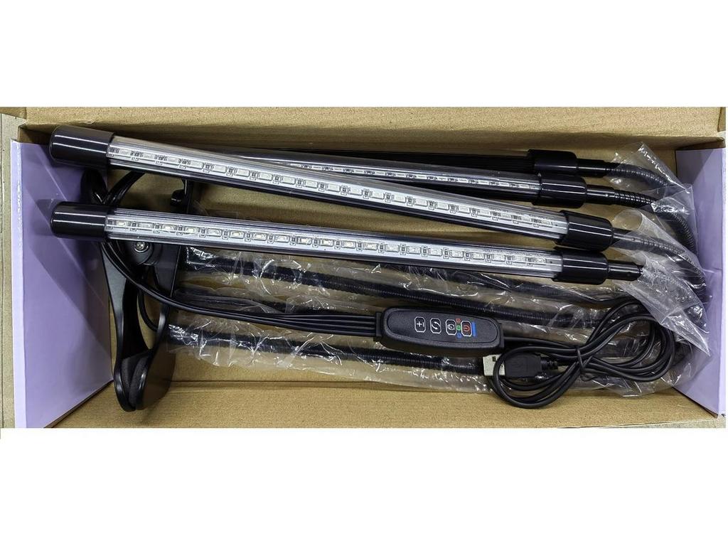 Dimmable Full Spectrum LED Grow Light with Timer and Clip for Succulents and Sunlight Imitation