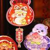 Traditional Chinese Snake Portable Lantern Paper Spring Festival Lantern  Home New Year Decoration