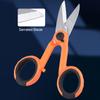 Heavy Duty Electrician Scissors Ergonomic Handle Precision Cutting Kevlar Shears Fiber Optic Scissors For Insulation