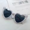 Pineapple Pattern Love Sunglasses Fashion Peach Heart Sunglasses Bridal Wedding Party Glasses