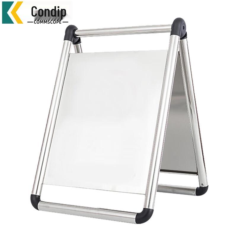 Foldable Stainless Steel A-Frame Warning Sign
