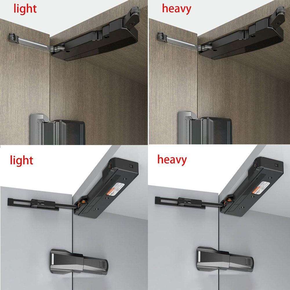 One-touch Opening Hidden Cabinet Handles Free Handle Soft Closing Door Closer  Kitchen Cabinets
