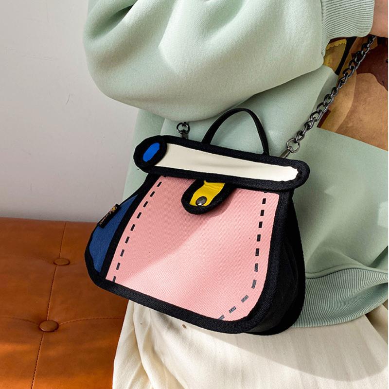 Двухмерная мультяшная аниме-девочка в форме сердца — фото 10