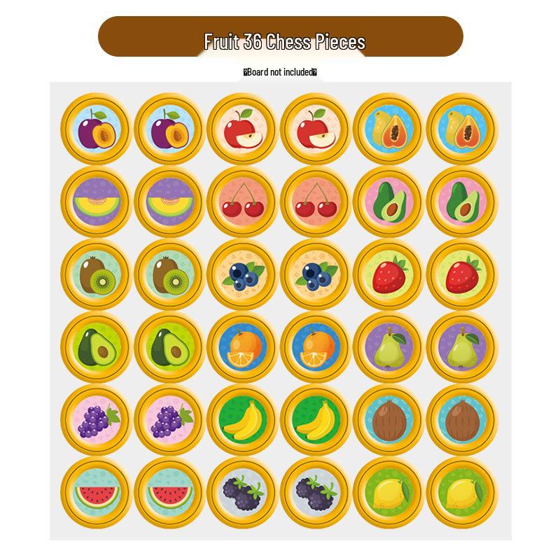 Kids' Animal Flip Chess: Double Battle Puzzle Game for Observation and Concentration Training