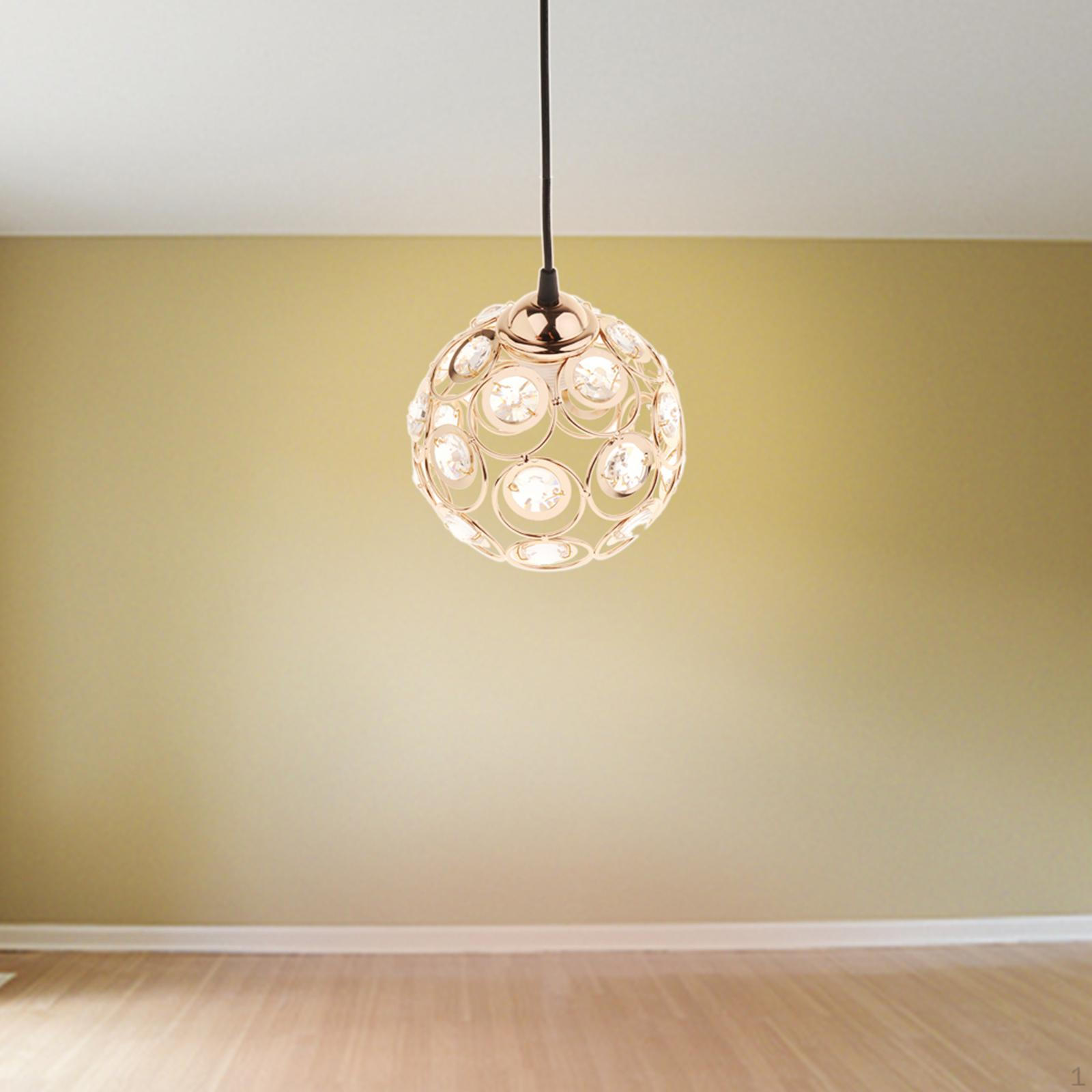 

Нежный железный хрустальный абажур, люстра, клетка, подвесные светильники, золото