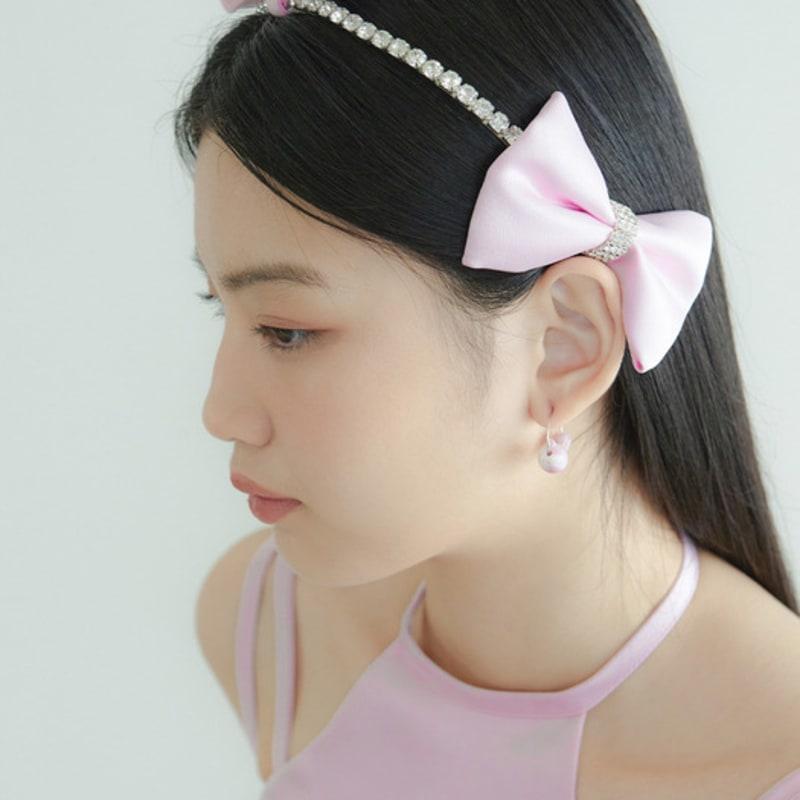 LOVUEE Ballet Rose Triple Bow Headband