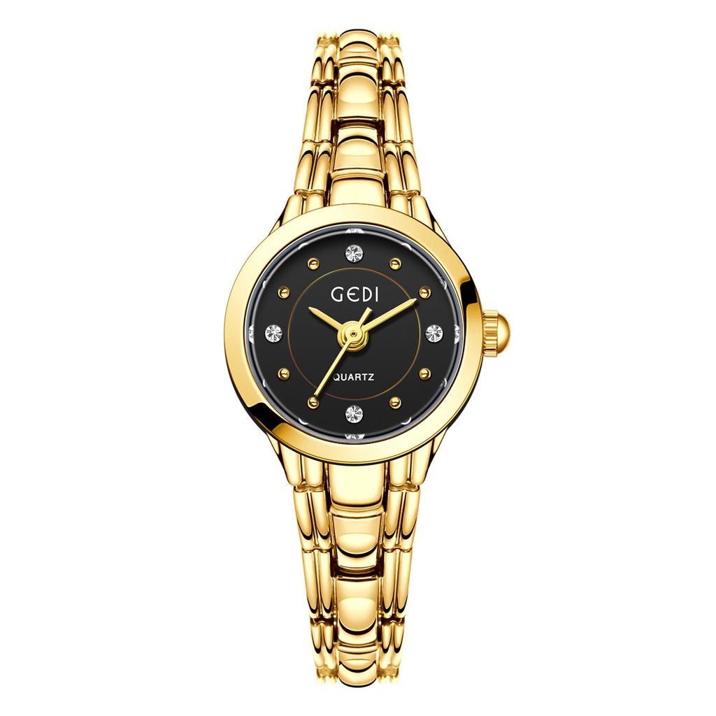 Niche Light Luxury Small Exquisite Alloy Bracelet Watch High-End Sense Diamond-Encrusted Women'S Waterproof Quartz Watch