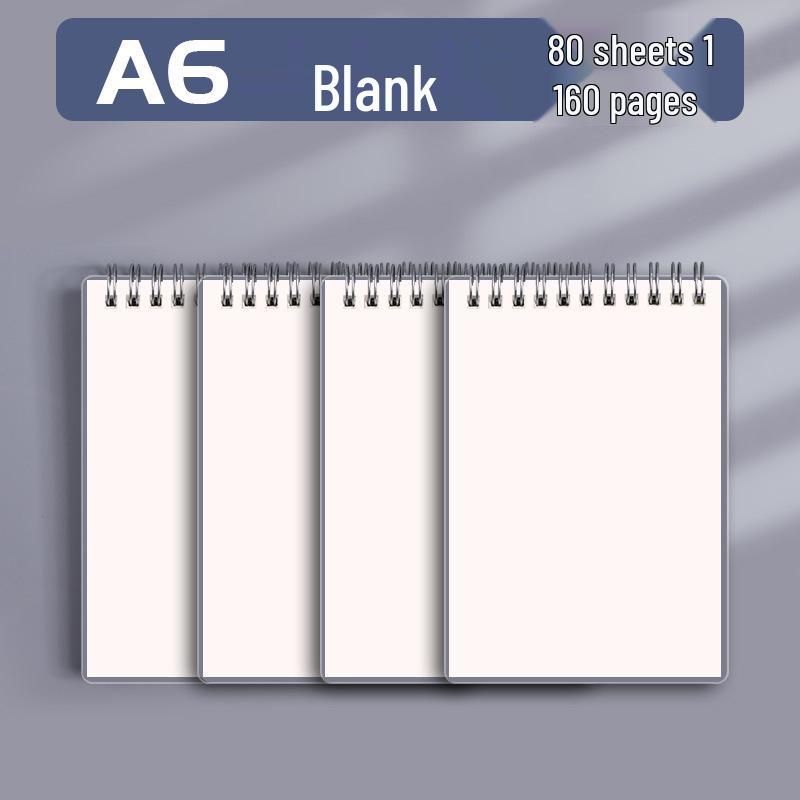 Premium Minimalist Spiral Notebook - B5, Top-Bound, Extra Thick for Students