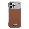 Suitable for IPhone16 Mobile Phone Case Apple 15pm Aluminum Alloy Lens Samsung S25ultra Frameless Leather Case