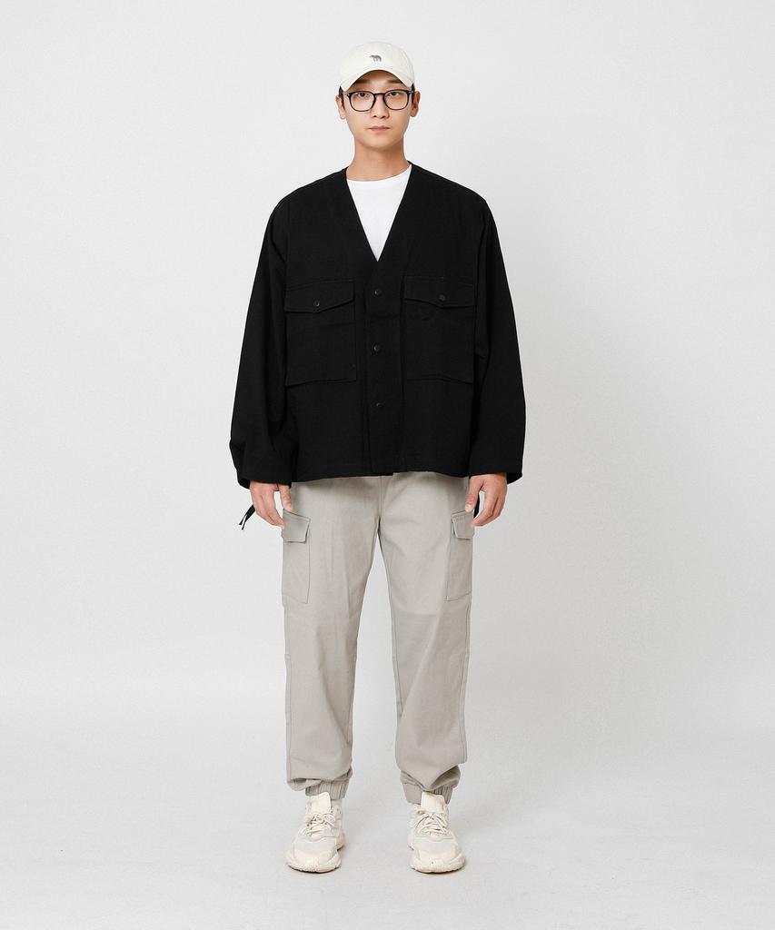 Beeohauseu Cotny Stretch Jogger Pants_Bg