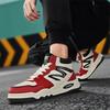 Large Size Board Shoes Autumn and Winter Leather Sports Skateboard Shoes Teen Students High-top Casual Shoes