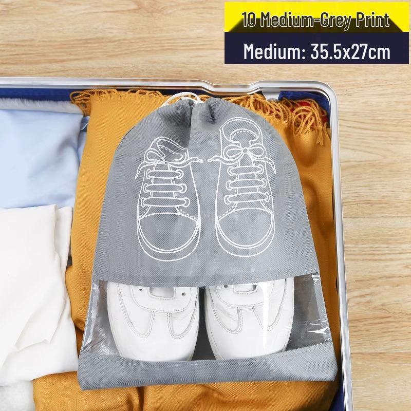 Shoe Storage & Organizer Dustproof Travel Bag for White Shoes