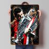 Cristiano Ronaldo Football Champion Metal Poster Customized Wall Art Retro Vintage Tinplate Signs for Man Cave Gaming Decoration