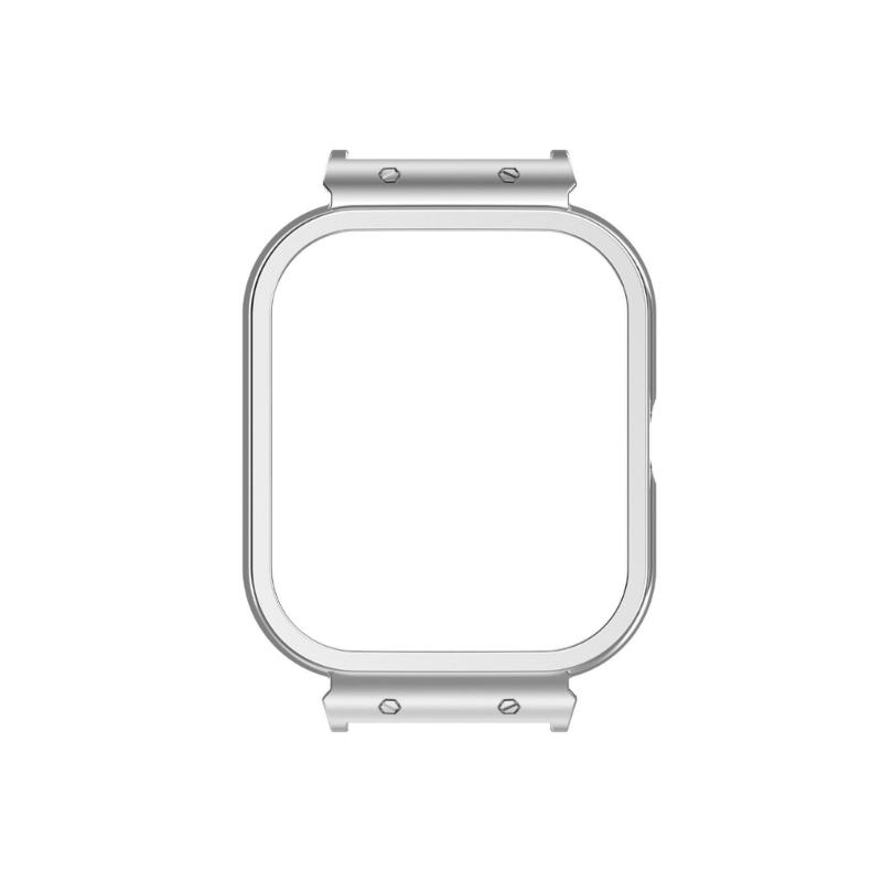 

Smartwatch Cover Metal Case for IQOO Watch Scratchproof Housing 20mm Belt Connector Protector Case Frame Bumper Shell