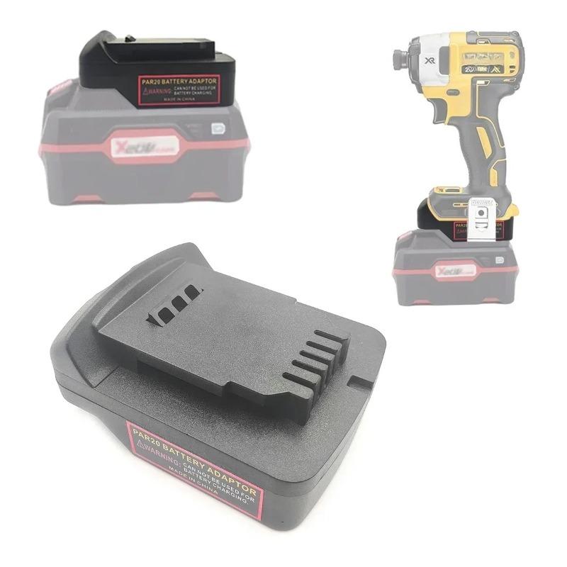 Battery Adapter Converts for Parkside 20V Lithium Batteries To for Dewalt DCB Series 18V/20V Lithium Battery Power Tools Drills