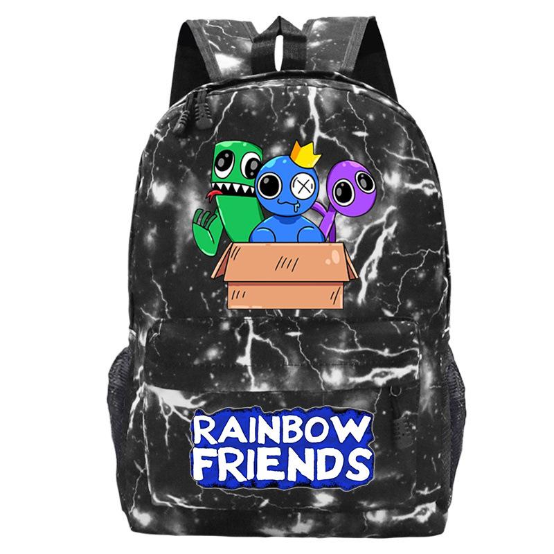 Cartoon Backpack For Primary School Students, Junior High School Students, Campus Burden Reduction Schoolbag Wide Shoulder Large Capacity Computer Bag