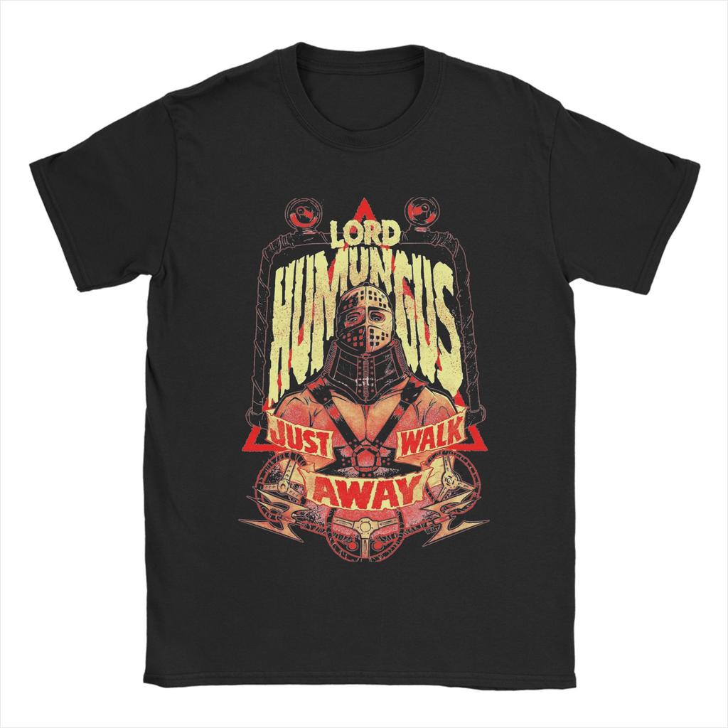 Road Warrior Lord Humungus T-Shirts for Men Women Mad Max Leisure Cotton Tees Round Neck Short Sleeve T Shirts Gift Idea Clothes
