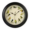 Cuckoo Round Wall Clock with Cuckoo Call On the Hour, Christmas-themed Wall Clock with Music