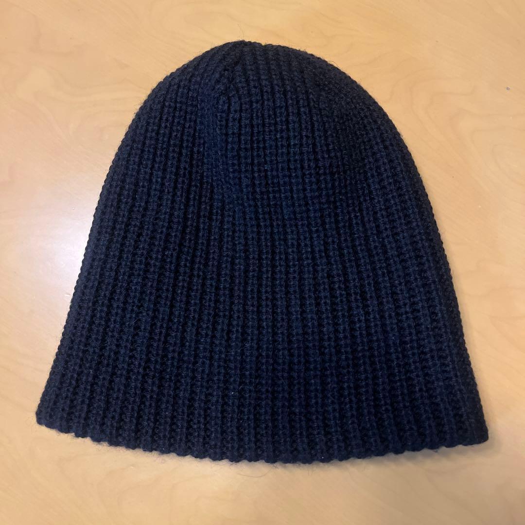 Used kijima takayuki black wool alpaca knit cap hat